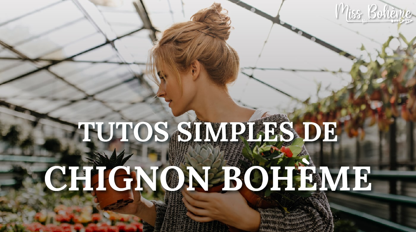 faire chignon boheme