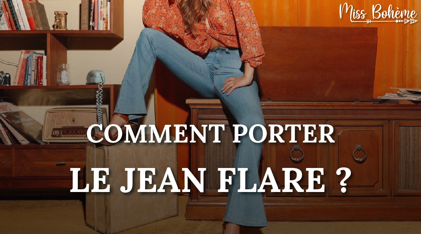comment porter jean flare