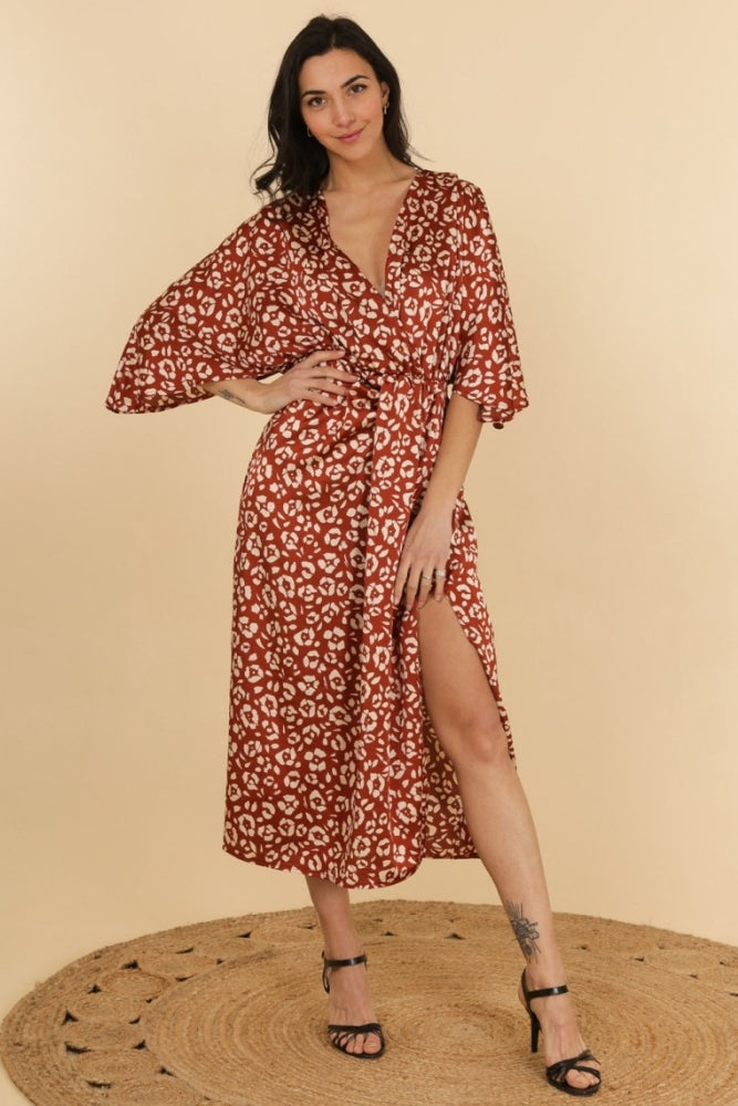 Robe Bohème Rouge - S