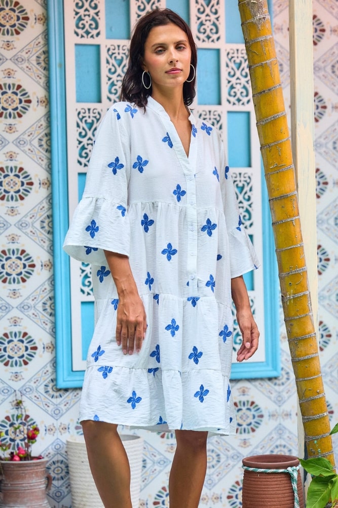 Robe Bohème Fleurie Courte