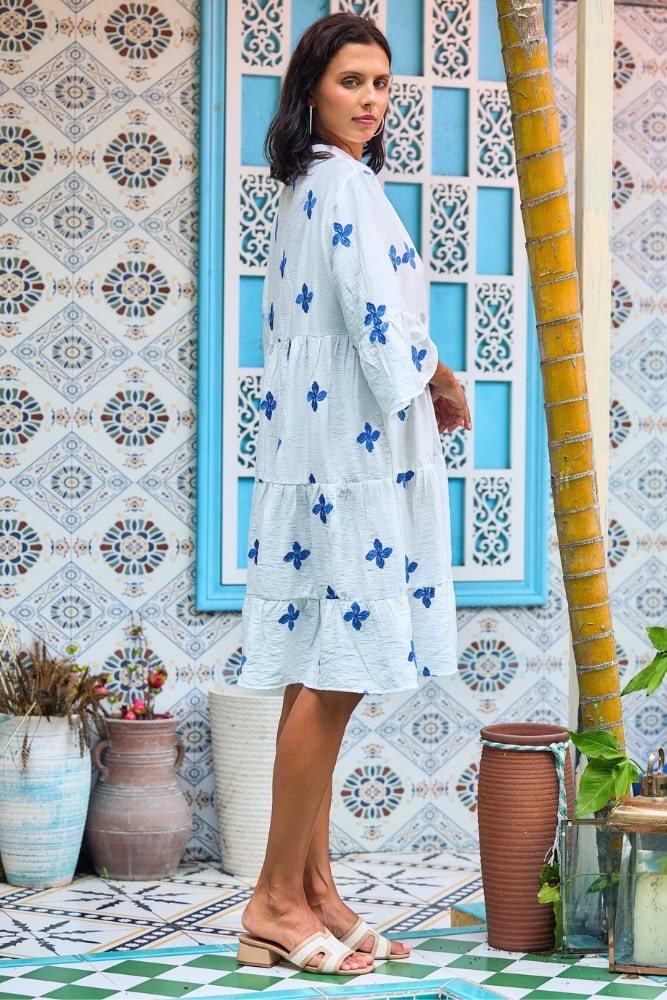 Robe Bohème Fleurie Courte