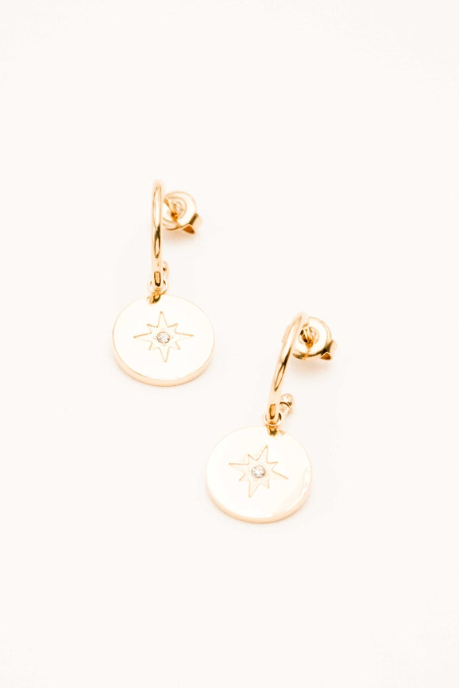 Boucles d’Oreilles Bohème Pendentif Étoile