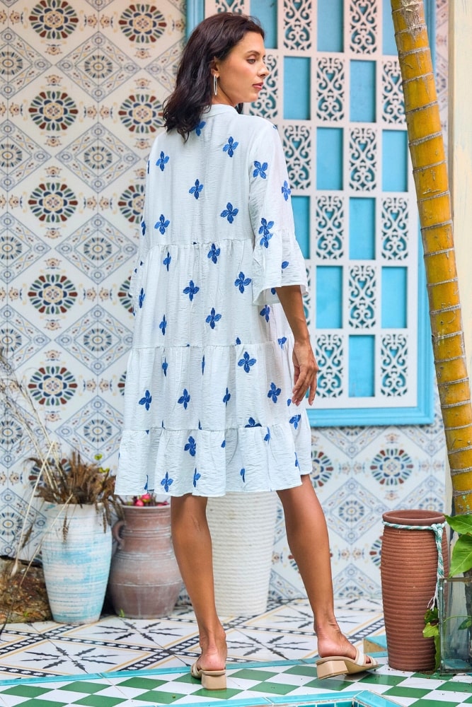 Robe Bohème Fleurie Courte