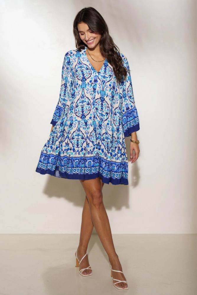Robe Fluide Bohème Courte