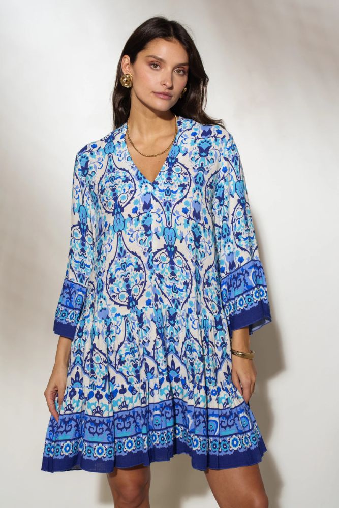 Robe Fluide Bohème Courte