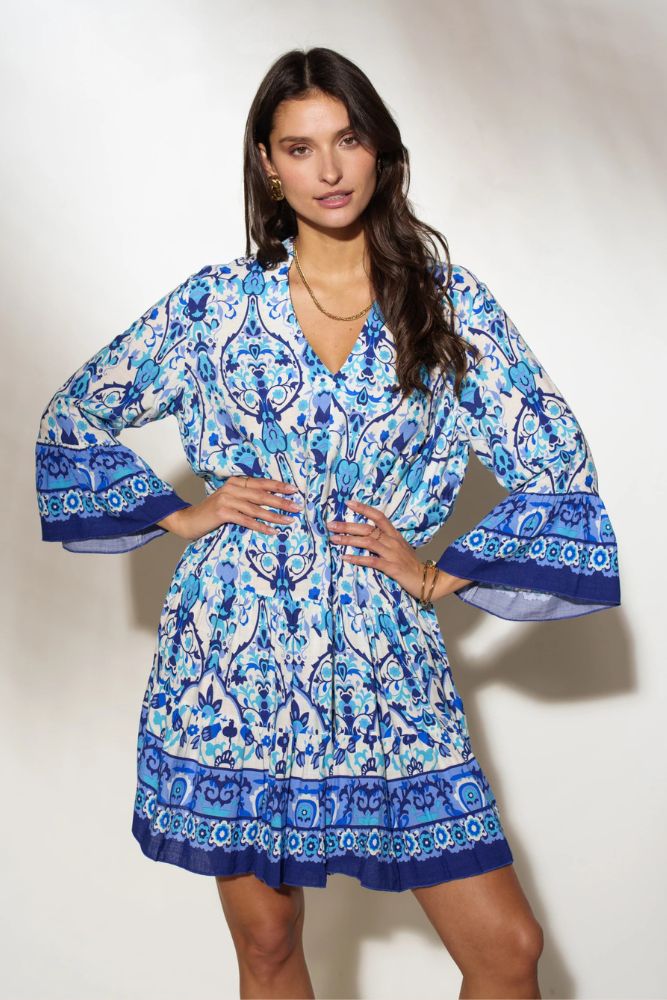 Robe Fluide Bohème Courte