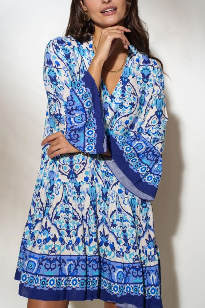 Robe Fluide Bohème Courte