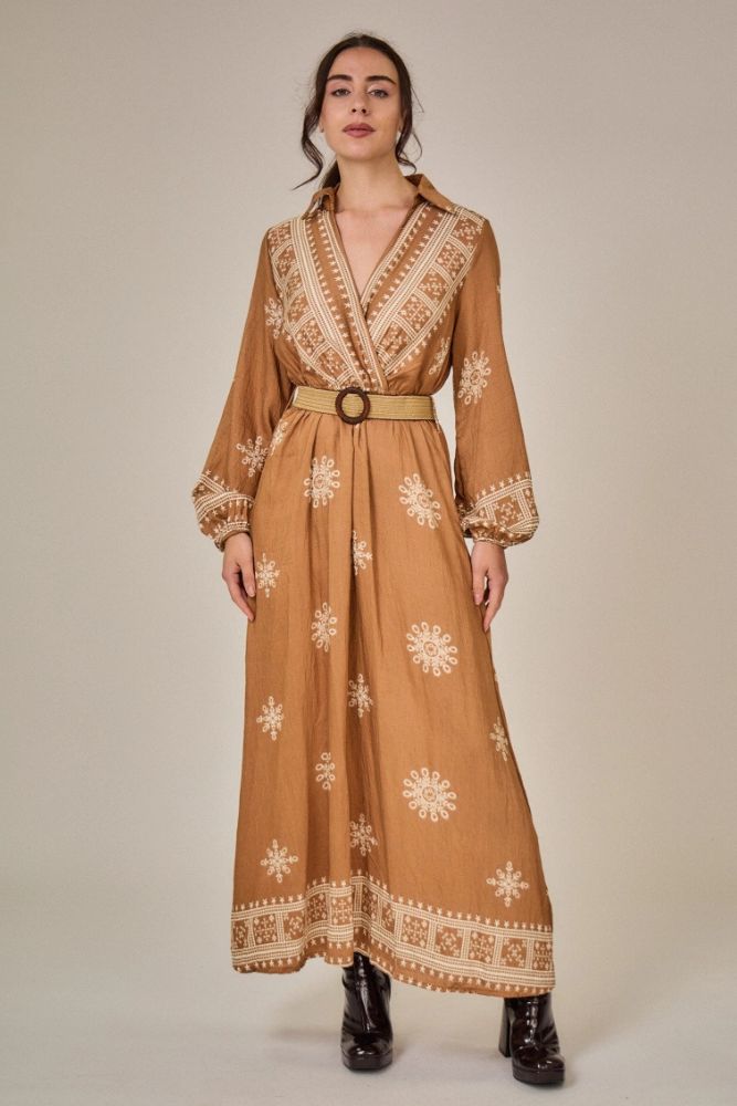 Robe Bohème Chic Manche Longue