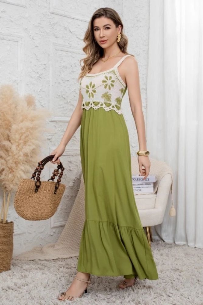 Robe Broderie Bohème