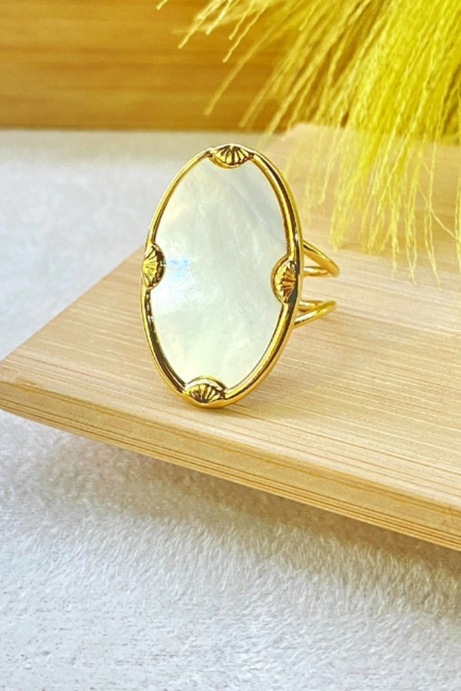 Bague Bohème Chic Nacrée Miss Bohème - Main Image