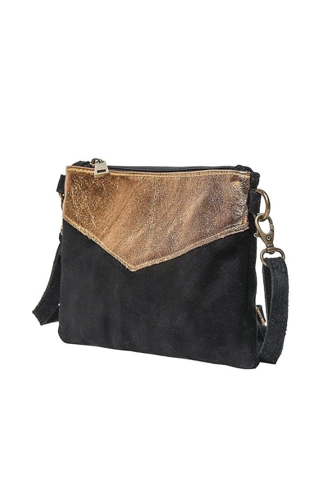 Pochette Bohème Cuir Suède