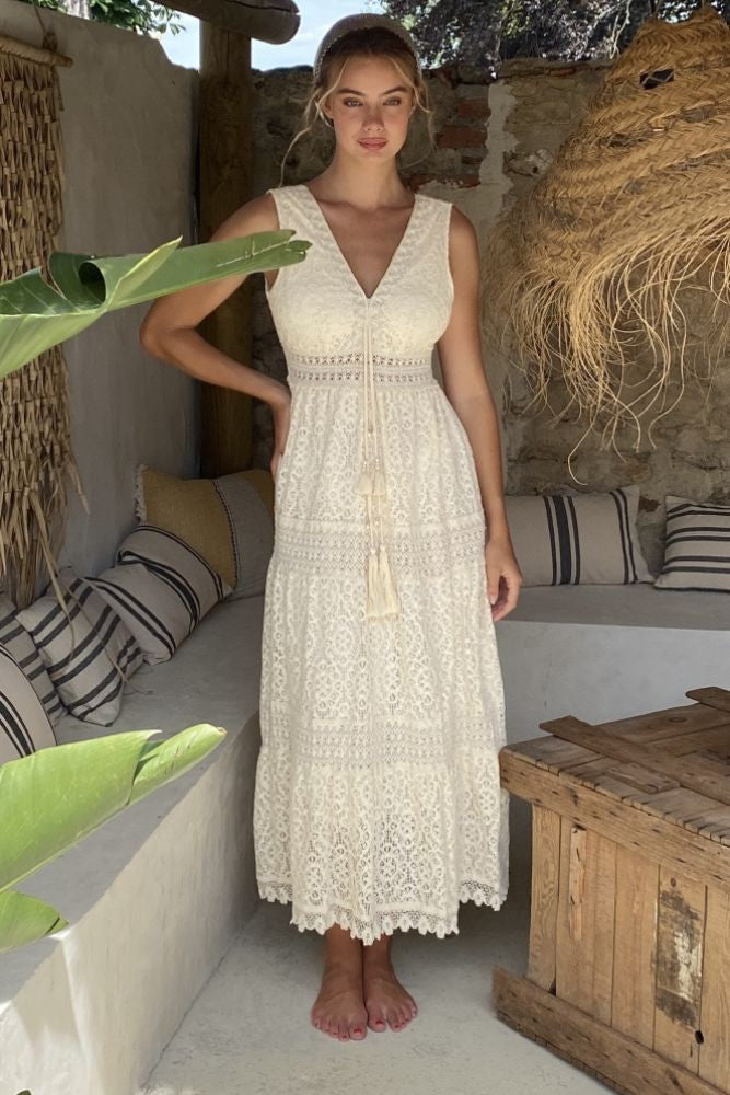 Boheme Chic Robe Longue Empire Robe Bohème Chic Robe Empire Longue