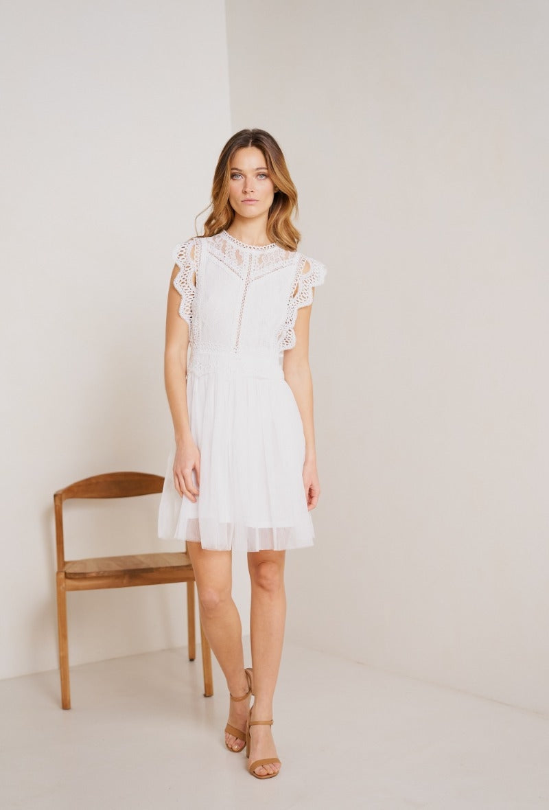 Robe Cocktail Bohème Courte