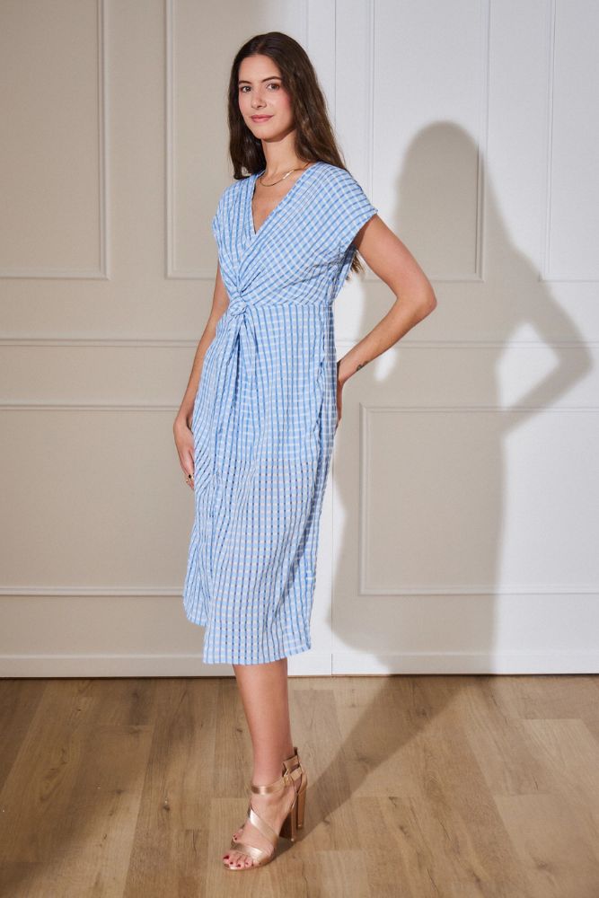 Robe Bohème Bleu Ciel