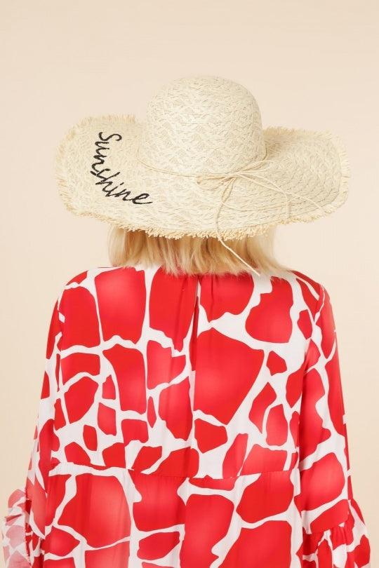 Chapeau Bohème Sunshine - Ajustable