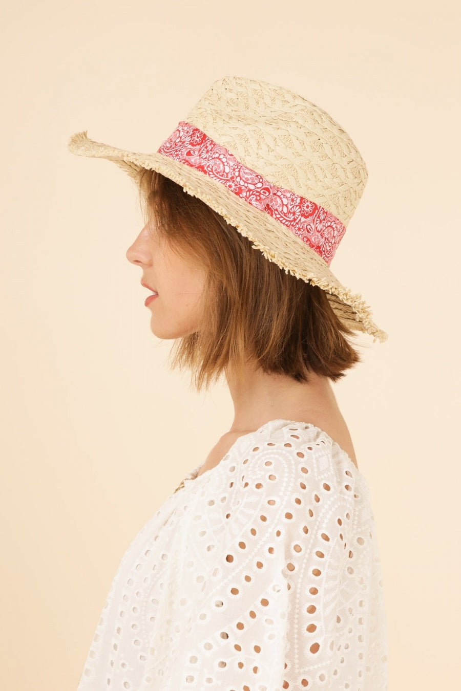 Chapeau Fedora Paille