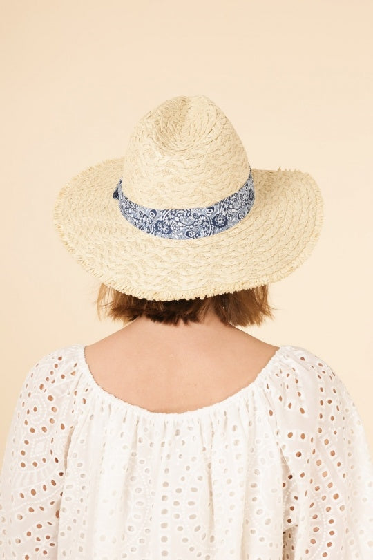 Chapeau Fedora Paille
