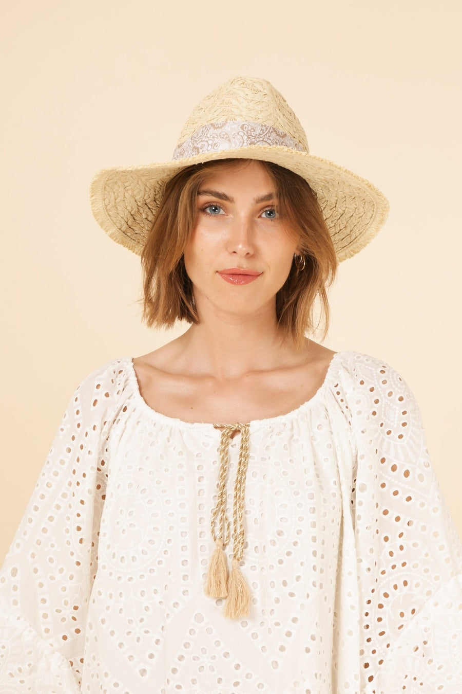 Chapeau Fedora Paille