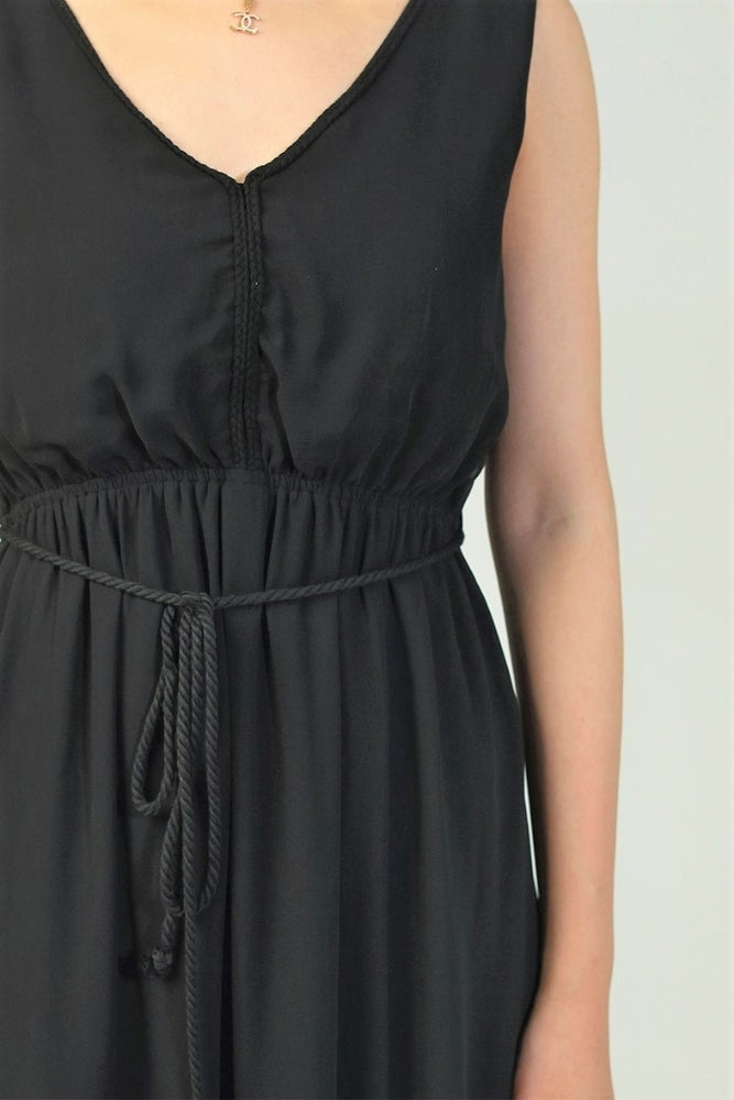 Robe Bohème Romantique Noire