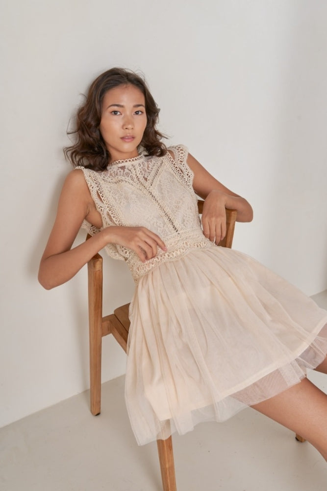Robe Cocktail Bohème Courte