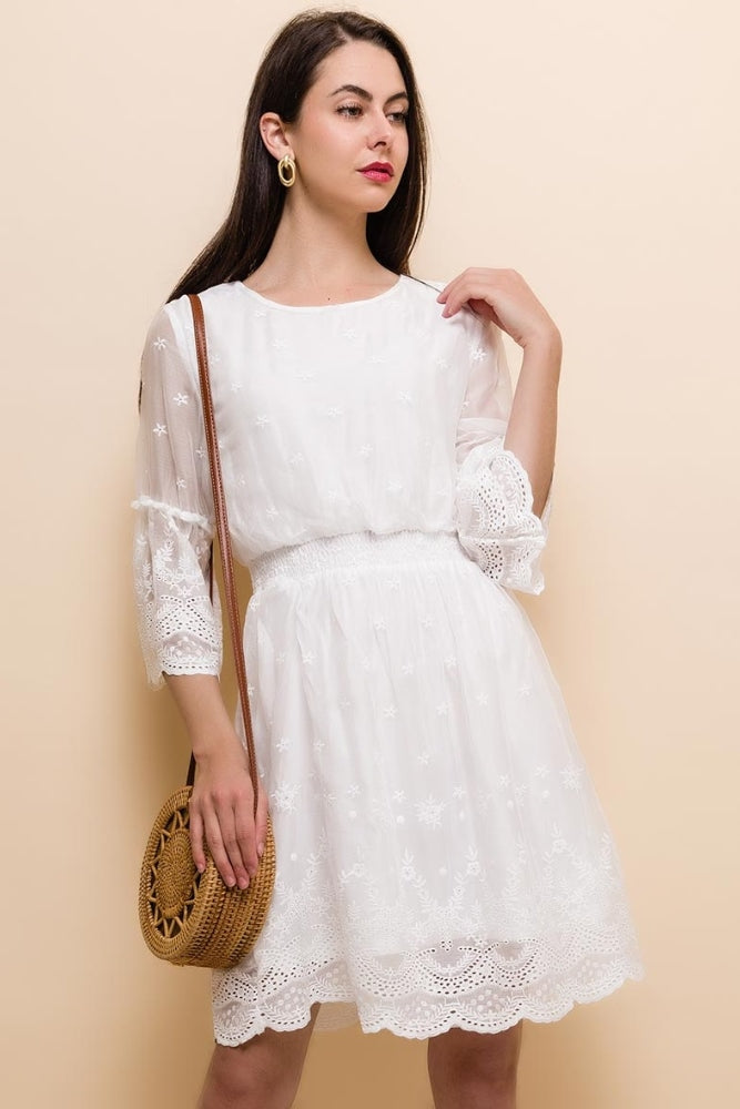 Robe Courte Bohème Chic - S