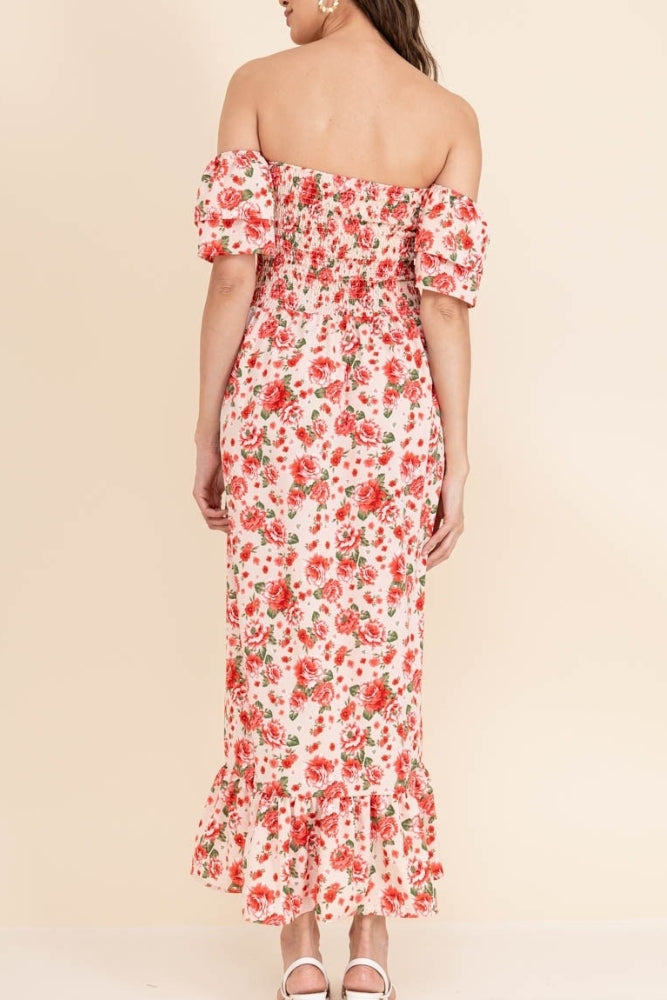 Robe Fleurie Bohème Romantique