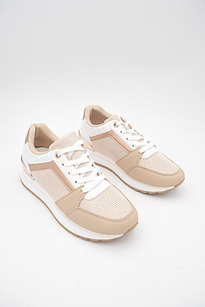 Sneakers Style Bohème - 36 / Camel