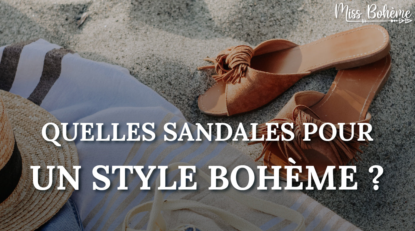 sandales style bohème
