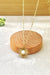 Collier Bohème Soleil Blanc