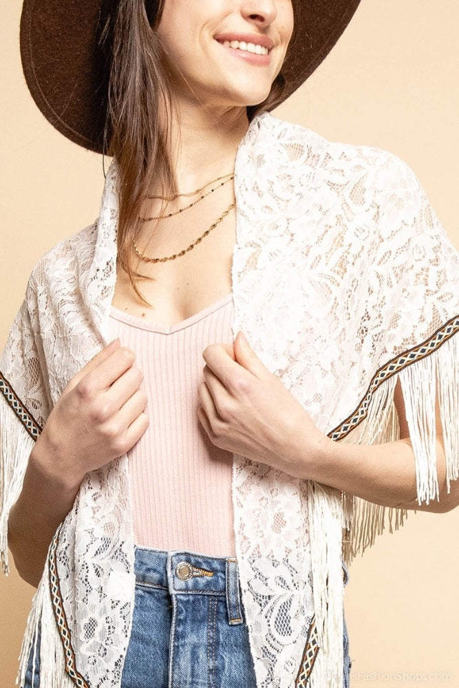 Foulard Triangle Bohème