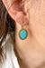 Boucles d’oreilles Bohème Turquoise