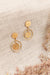 Boucles d’oreilles Dorée Bohème Chic