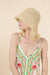 Chapeau Cloche Beige - Ajustable