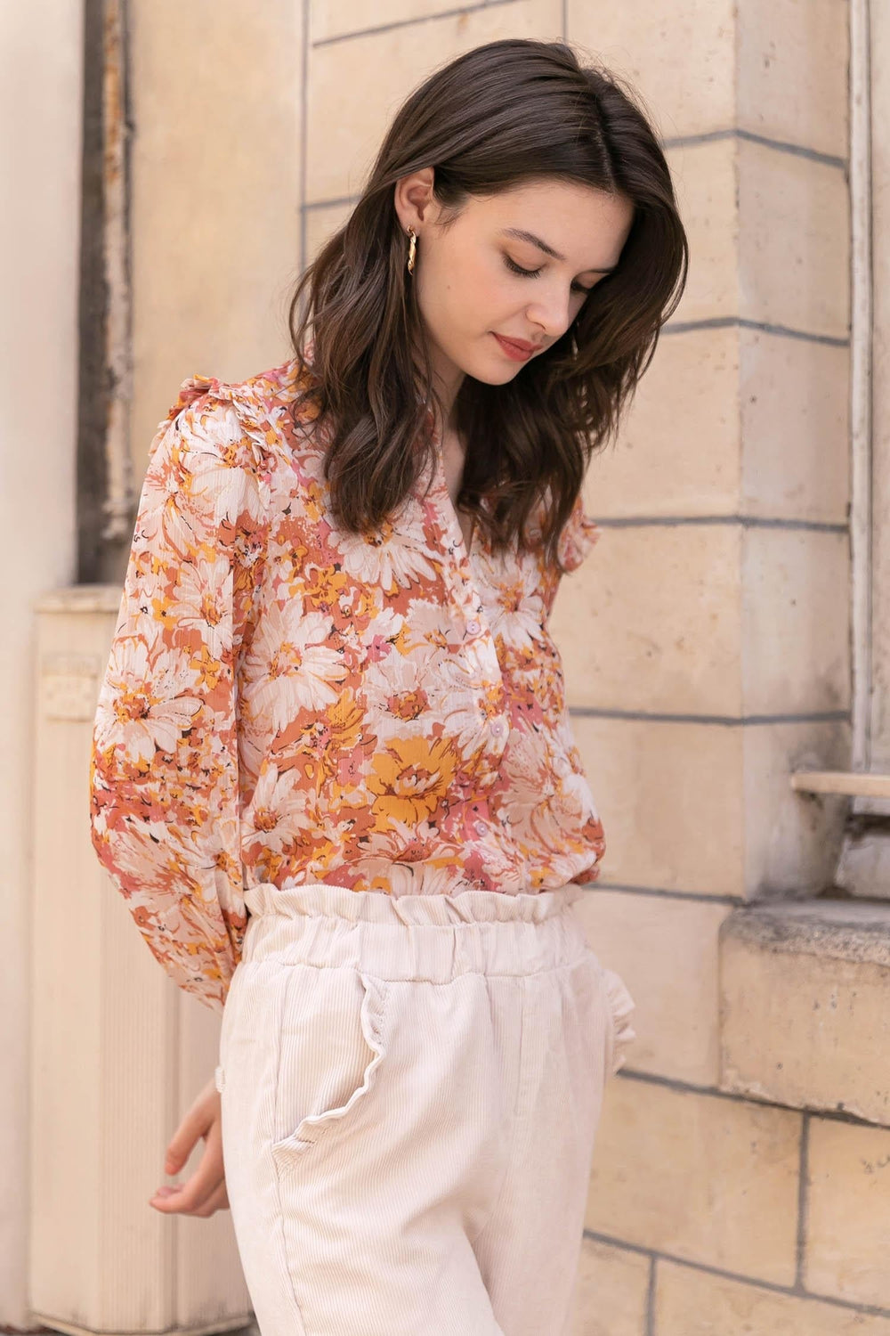 Haut Bohème Chic Femme