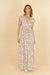 Robe Bohème Longue Bleu Ciel - S