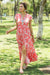 Robe Longue Fleurie Bohème Hippie
